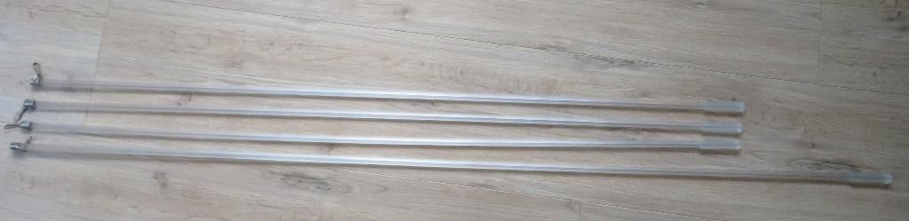 Trekstang gordijn Kunststof, Ophalen, Gebruikt