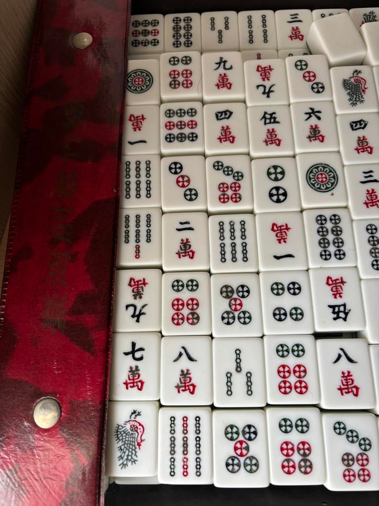 Mahjong, Ophalen of Verzenden, Gebruikt
