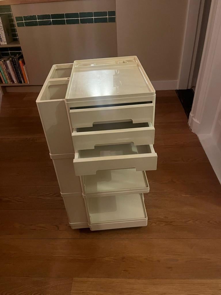 Italiaans Design bureau/ladenkastje Stile Neolt, Ophalen, Zo goed als nieuw, 3 of 4 laden, Minder dan 100 cm