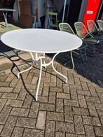 Fermob opera tafel d96 cm cotton white, gebruikt/demo, Ophalen, Rond