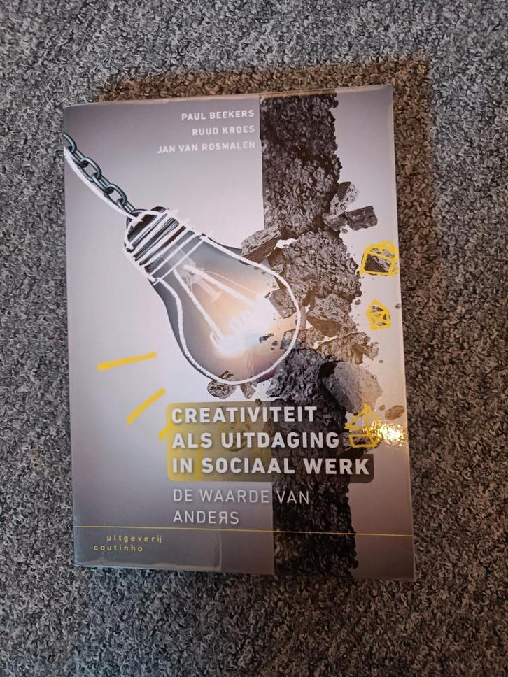 Ruud Kroes - Creativiteit als uitdaging in sociaal werk, Boeken, Studieboeken en Cursussen, Zo goed als nieuw, HBO, Alpha, Ophalen of Verzenden