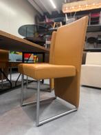 4 Nieuw Rolf Benz 7400 Eetkamerstoel leer Design stoel Camel, Huis en Inrichting, Stoelen, Bruin, Nieuw, Leer, Ophalen of Verzenden
