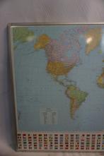 Landkaart wereldkaart bord magnetisch, Ophalen, Gelezen, 2000 tot heden, Landkaart