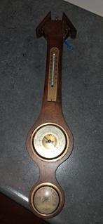 Antieke Barometer met thermometer en hygrometer, Antiek en Kunst, Ophalen of Verzenden