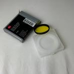 Leica geelfilter E46 type 13065, Ophalen of Verzenden, Zo goed als nieuw, Minder dan 50 mm, Overige typen