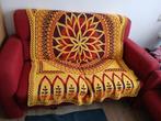Gehaakte sprei 175x130cm - Bed of Bank, Ophalen of Verzenden, Zo goed als nieuw, 150 tot 200 cm, Rechthoekig