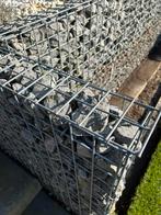 Stevig metalen hekwerk voorzien van grind, Ophalen, Gebruikt, IJzer, Gaashekwerk