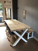 Eettafels en salontafels grote partij meubel hout tafels, Tuin en Terras, Haardhout, Minder dan 3 m³, Ophalen, Overige houtsoorten