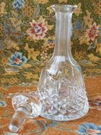 Mooie zware antieke Engelse brandykaraf van kristal 31 cm., Ophalen of Verzenden