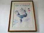 Oude reclame poster aap met Calvé pindakaas Flip Hamers, Antiek en Kunst, Ophalen of Verzenden