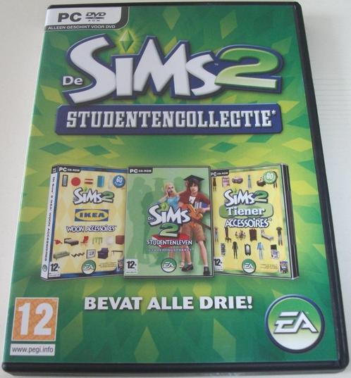 PC Game *** SIMS 2 *** Studentencollectie, Cd's en Dvd's, Dvd's | Kinderen en Jeugd, Gebruikt, Overige genres, Vanaf 12 jaar, Ophalen of Verzenden