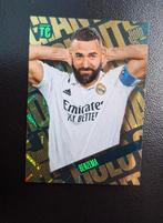 Benzema holo kaart, Panini top class 2023, Ophalen of Verzenden, Zo goed als nieuw, Buitenlandse clubs, Poster, Plaatje of Sticker