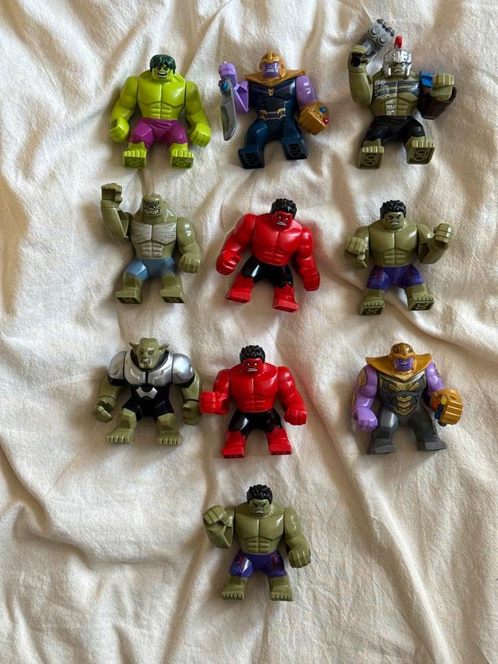 Lego Big Figs - Marvel Helden!, Kinderen en Baby's, Speelgoed | Duplo en Lego, Zo goed als nieuw, Lego, Losse stenen, Ophalen of Verzenden