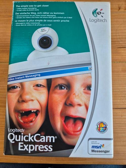 Logitech QuickCam Express, Computers en Software, Webcams, Gebruikt, Windows, Ophalen