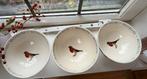 Robin French bowls, Emma Bridgewater Birds, Overige typen, Ophalen of Verzenden, Zo goed als nieuw, Overige stijlen