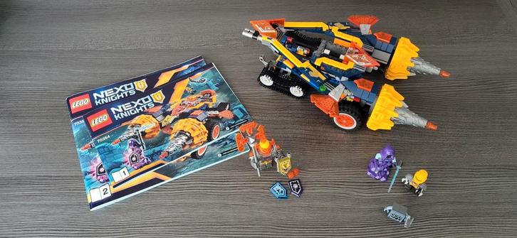 LEGO Nexo Knights 70354 Axl's Rumble Maker - Compleet!, Kinderen en Baby's, Speelgoed | Duplo en Lego, Zo goed als nieuw, Lego