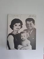 Schitterende foto van de Kennedy's in zwart/wit, Minder dan 50 cm, 50 tot 75 cm, Ophalen of Verzenden, Zo goed als nieuw