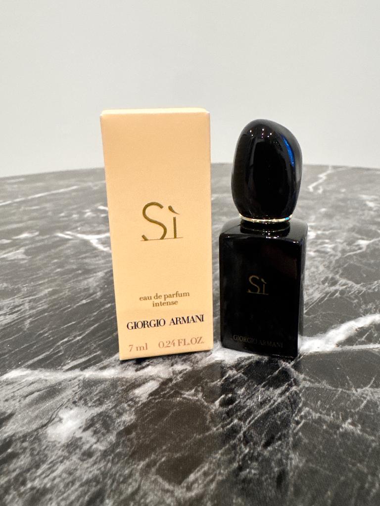 Nieuwe mini Armani Si EDP Intense 7 ml miniatuur, Ophalen of Verzenden, Nieuw