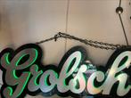 Grolsch reclame verlichting., Verzamelen, Biermerken, Ophalen of Verzenden, Gebruikt, Reclamebord, Plaat of Schild, Grolsch