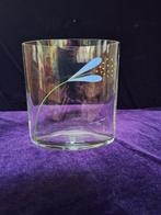 Orrefors Crocus Vaas - Anne Nilson/Arne Lindblom  Zweden, Ophalen of Verzenden, Zo goed als nieuw, Rechthoekig, Glas