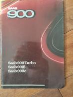 Saab 900 Brochure - 1987 - Turbo, 900i, 900c, Ophalen of Verzenden, Gelezen, Overige merken