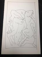 Inkt tekening vermoedelijk Picasso (3), Ophalen of Verzenden