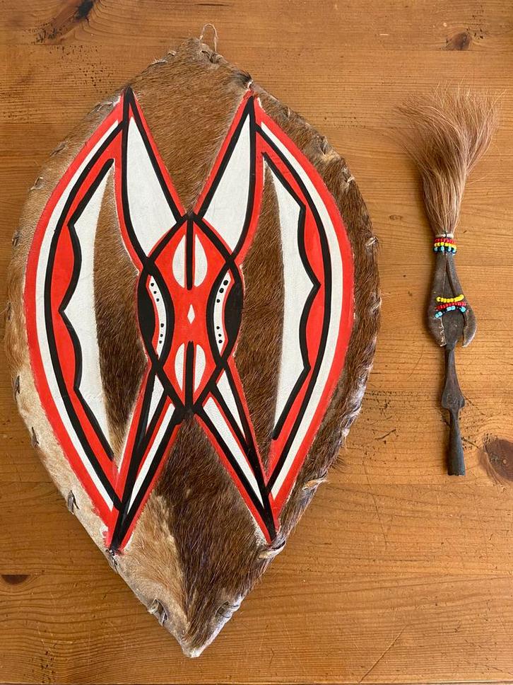 Masai schilden, Antiek en Kunst, Kunst | Niet-Westerse kunst, Ophalen of Verzenden