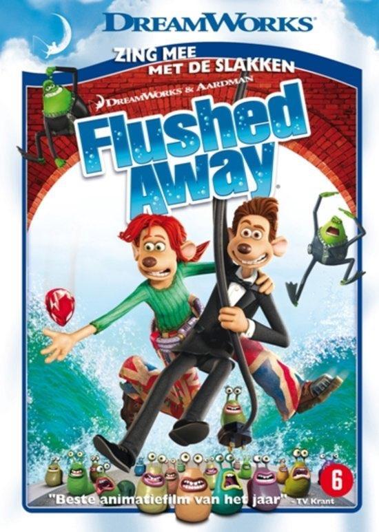 Flushed Away, Cd's en Dvd's, Dvd's | Tekenfilms en Animatie, Nieuw in verpakking, Amerikaans, Alle leeftijden, Ophalen of Verzenden