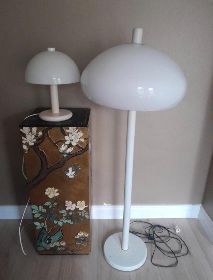 Vintage, Dijkstra Mushroom/Paddestoelen Designer lampen, Huis en Inrichting, Lampen | Vloerlampen, Zo goed als nieuw, 100 tot 150 cm