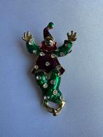 vintage brooch. clown, Verzenden, Zo goed als nieuw, Overige materialen