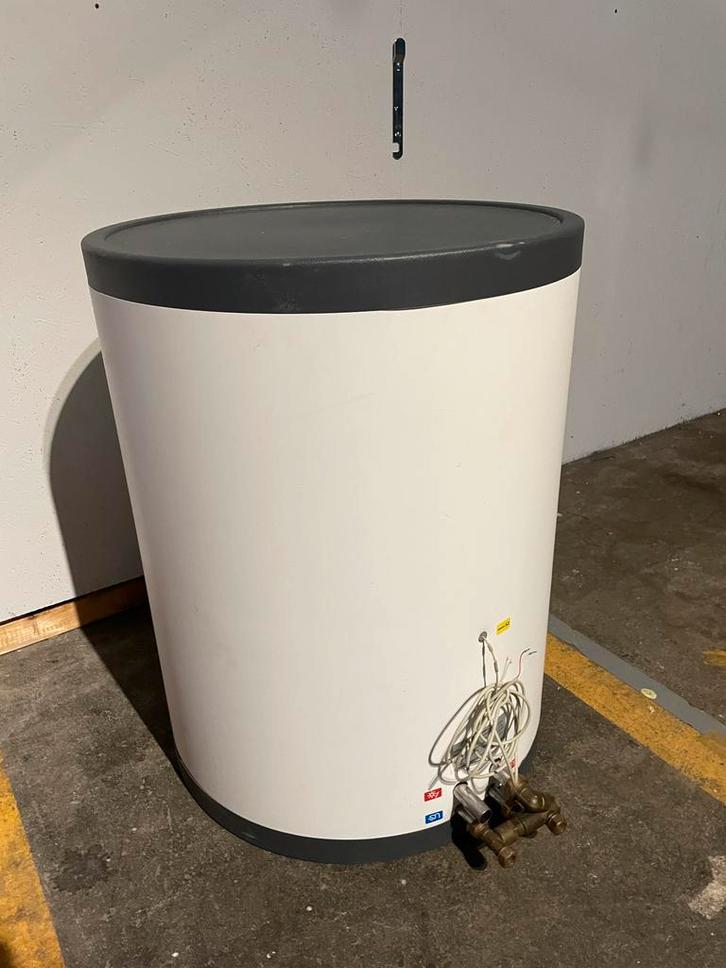 Zonneboiler 120L RVS (2020), Doe-het-zelf en Verbouw, Geisers en Boilers, Zo goed als nieuw, Boiler, 100 liter of meer, Minder dan 3 jaar oud