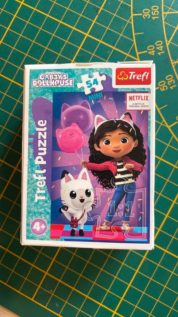 Gratis-mini puzzel 54 stukjes gabby’s dollhouse, Kinderen en Baby's, Speelgoed | Kinderpuzzels, Zo goed als nieuw, Ophalen
