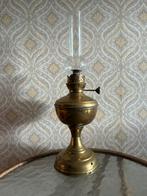 Oude koperen olielamp, Antiek en Kunst, Antiek | Lampen, Ophalen of Verzenden