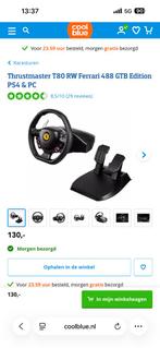 Thrustmaster T80 Ferrari 488 GTB PS4/PC - Nieuwstaat, Ophalen, Zo goed als nieuw