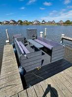 Pontonboot/Feestboot te koop inclusief Trailer, 15 PK Motor, Watersport en Boten, Ophalen, 10 tot 30 pk, Nieuw, 6 tot 9 meter