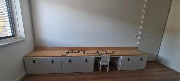 Opbergkasten/bureau (ikea), Huis en Inrichting, Kasten | Ladekasten, Zo goed als nieuw, Minder dan 100 cm, 50 tot 100 cm, 50 tot 75 cm