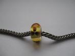 TROLLBEADS trollbead zilver retired TRANSLUCENT FLOWER, Ophalen of Verzenden, Zo goed als nieuw, Trollbeads, 1 bedel