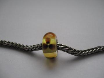 TROLLBEADS trollbead zilver retired TRANSLUCENT FLOWER beschikbaar voor biedingen