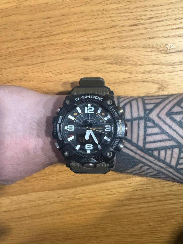 G-Shock Mudmaster Horloge, Sieraden, Tassen en Uiterlijk, Horloges | Heren, Zo goed als nieuw, Polshorloge, Casio, Kunststof, Kunststof