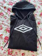 Umbro oversize hoodie black - size S EU 36, Ophalen of Verzenden, Zo goed als nieuw, Maat 36 (S), Zwart
