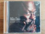 Miles Davis - Autumn Leaves CD, Ophalen of Verzenden, 1980 tot heden, Zo goed als nieuw, Jazz