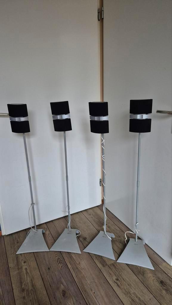 Surround speakerset - nette staat, Audio, Tv en Foto, Luidsprekers, Zo goed als nieuw, Complete surroundset, 60 tot 120 watt, Ophalen