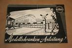 Kibri Modellschranken Anleitung - Ca 1960 !!, Wisselstroom, Gebruikt, Wagon, Ophalen of Verzenden