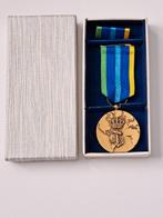 Marine medaille onderscheiding operationele trouwe dienst t1, Ophalen of Verzenden, Marine, Nederland, Lintje, Medaille of Wings