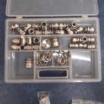 Doos met RVS wartels diverse maten, Ophalen of Verzenden, Nieuw, Overige typen