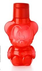 Tupperware Ecofles Mickey Mouse Rood 425ml Nieuw, Ophalen of Verzenden, Nieuw, Rood, Beker of Kan
