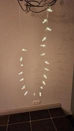 Kerstverlichting voor kerstkaarten met knijpertjes. 2x, Ophalen of Verzenden, Gebruikt