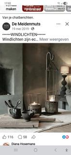 GEZOCHT landelijke hanglantaarn, Huis en Inrichting, Woonaccessoires | Kandelaars en Kaarsen, Ophalen of Verzenden, Zo goed als nieuw