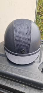 Charles Owen Ayr8 Plus leather look, d.blauwe cap, maat 62, Dieren en Toebehoren, Paardrijkleding, Dressuur, Dames, Nieuw, Ophalen of Verzenden