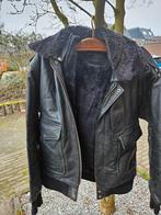 Leren jas Louis, Ophalen of Verzenden, Gedragen, Maat 52/54 (L), Zwart